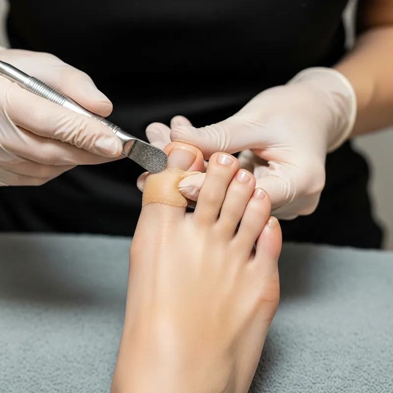 Classic Pedicure With Callus Treatment in Alexandria