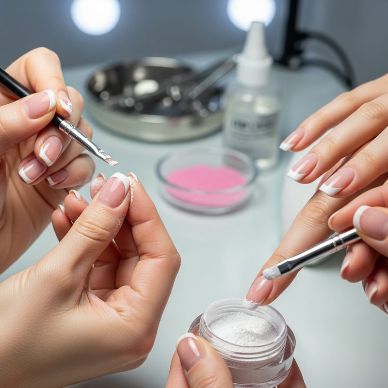 Dipping Powder French in Worcester