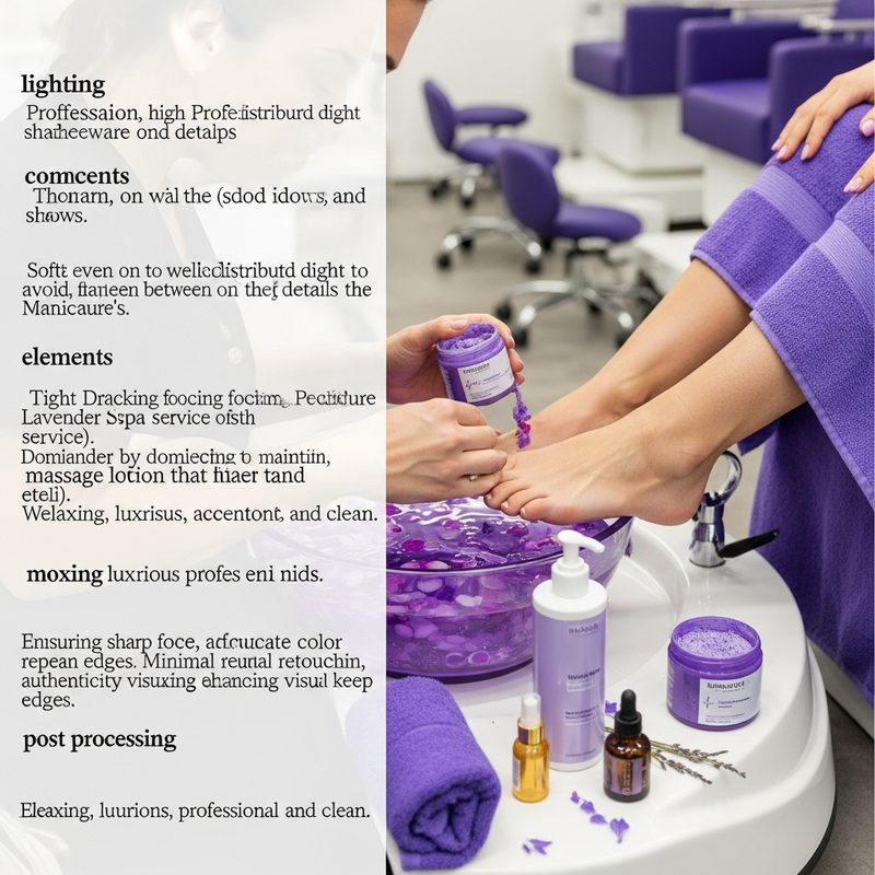 Dream Pedicure Lavender Spa in Alexandria