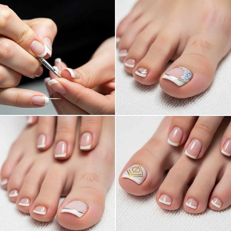 French Designer Pedicure in Alexandria