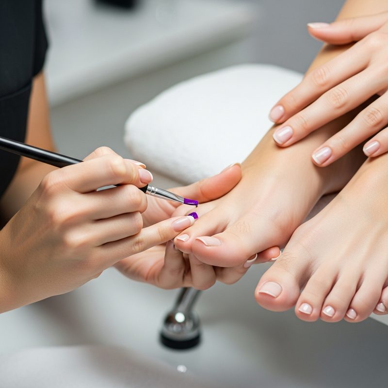 Gel Pedicure in Worcester